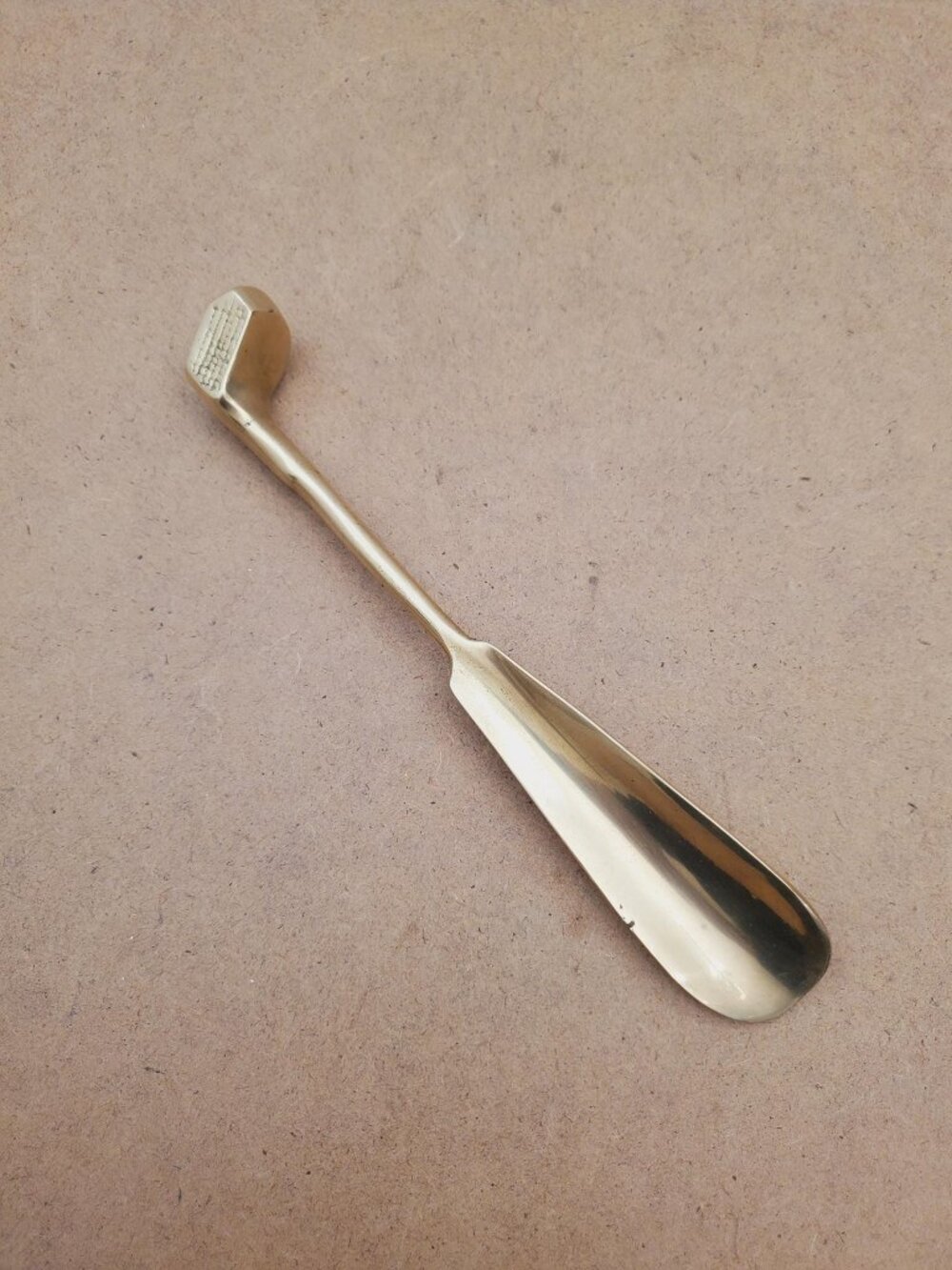 Vintage brass shoe horn | great gift | Vintage Brass Shoe Horn -Vintage Brass
